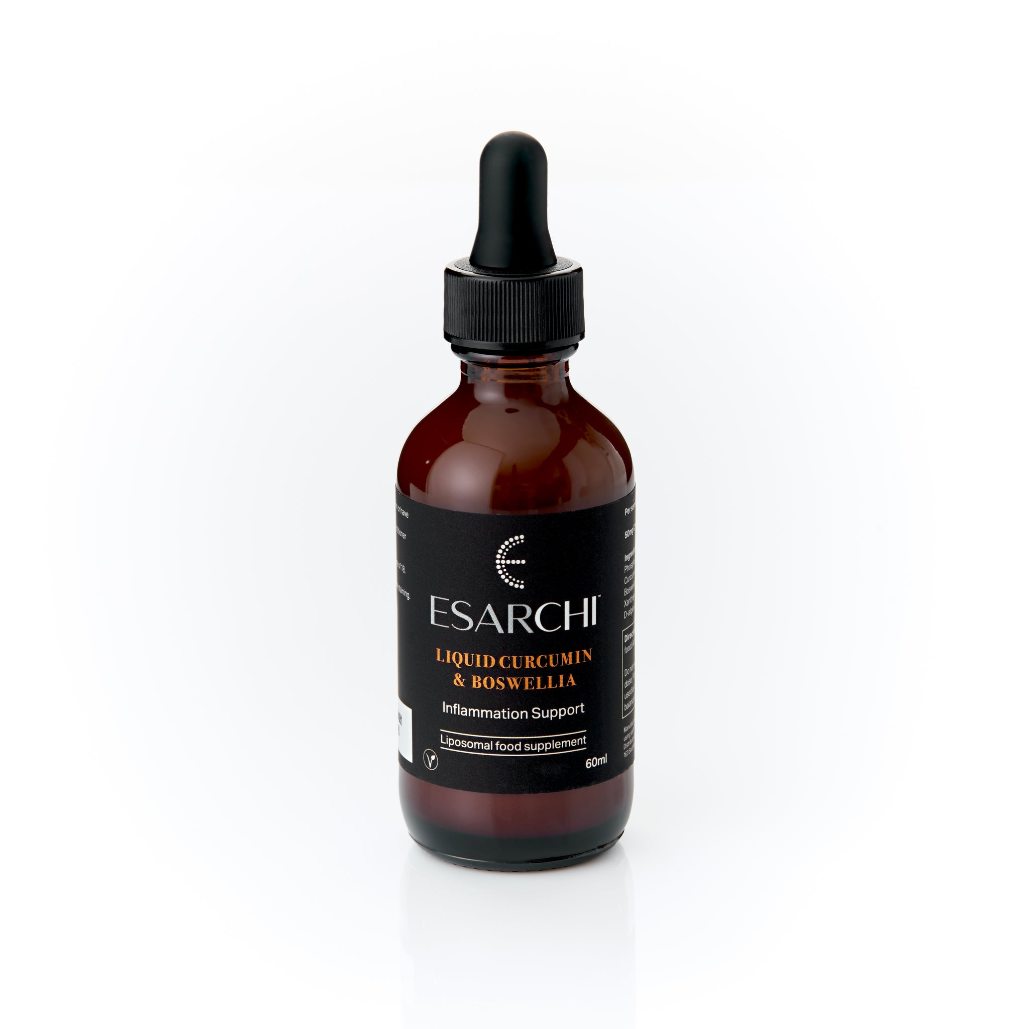 Liposomal Curcumin and Boswellia liquid anti-inflammatory food supplement