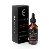 Esarchi liquid curcumin and boswellia supplement bottle and packaging on a white background