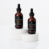 Two Esarchi dropper bottles on a white background